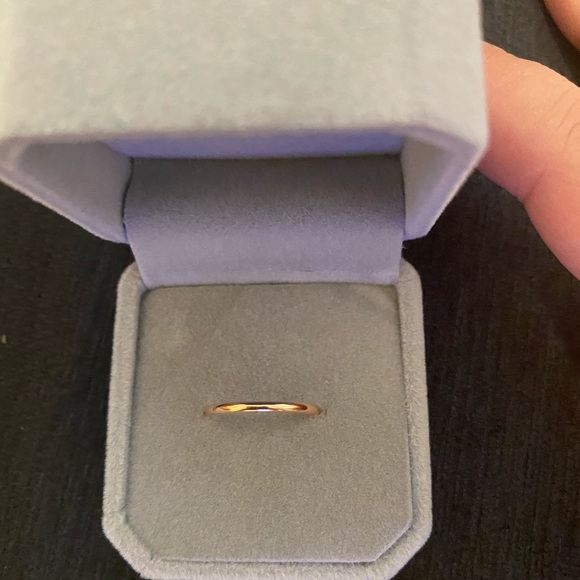 Rose Gold Wedding Band - Picture 3 of 3